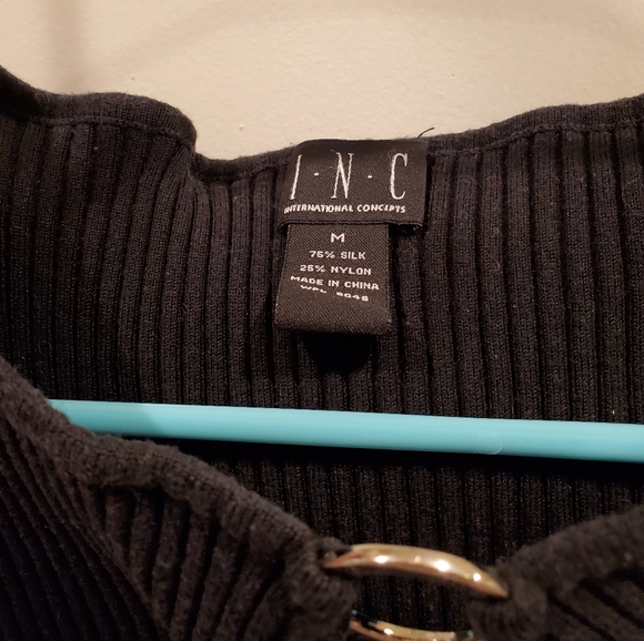 INC Ribbed Top - Picture 3 of 3